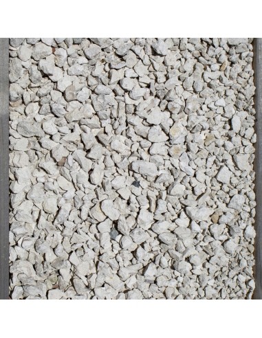 Gravillons décoratif blanc 25Kg Natur'Déco Gravier, gravillon et galet