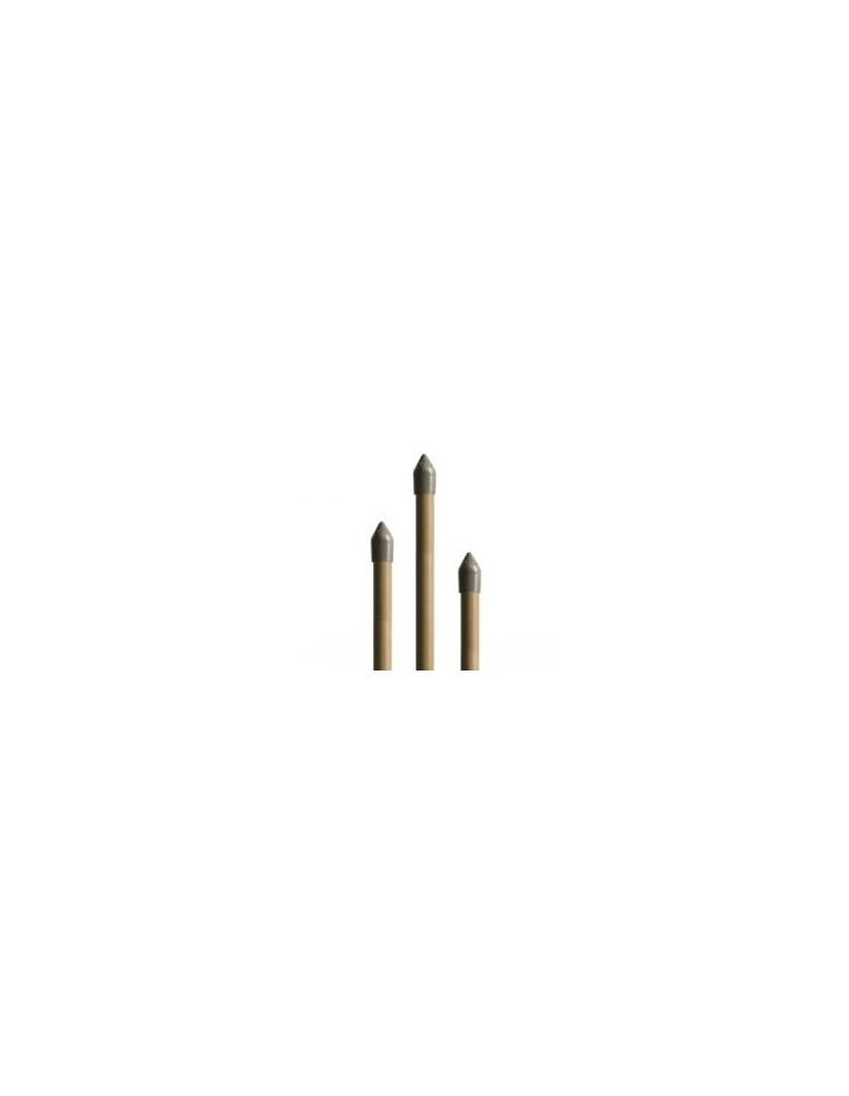 Tuteur Acier Plastifié Aspect Bambou 90 cm Windhager Tuteur métallique