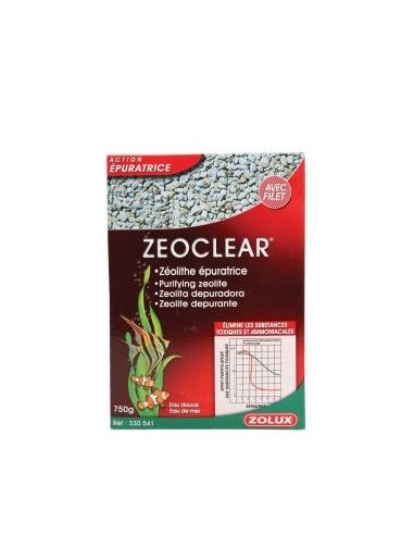 Zéoclear Zolux Masse et mousse de filtration