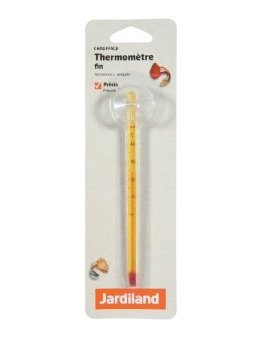 Thermomètre fin pour aquarium Jardiland Chauffage