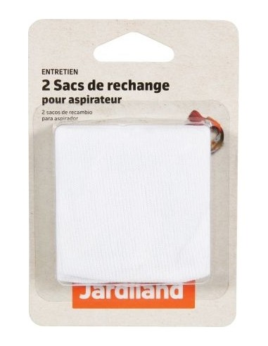 Sac pour aspirateur x2 Jardiland Nettoyage