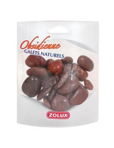 Galets naturels d'Obsidienne Zolux Sable et gravier d'aquarium
