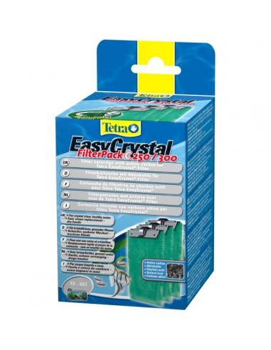 Tetra Filterpack avec charbon C 250/300 Tetra Masse et mousse de filtration