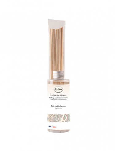 Recharge rotin "Bois de Cachemire" GALEO  Diffuseur de parfum