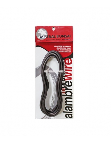 Fil d'aluminium pour bonsaï Ø5mm Mistral Bonsai Fixation et attache