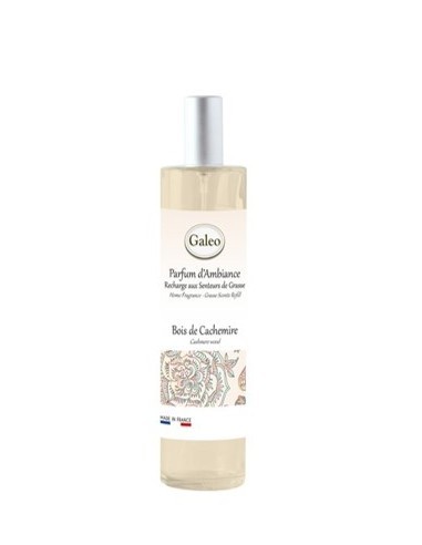Vaporisateur "Bois de Cachemire" GALEO  Diffuseur de parfum